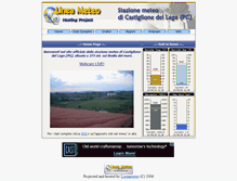 Tablet Screenshot of castiglione.lineameteo.it